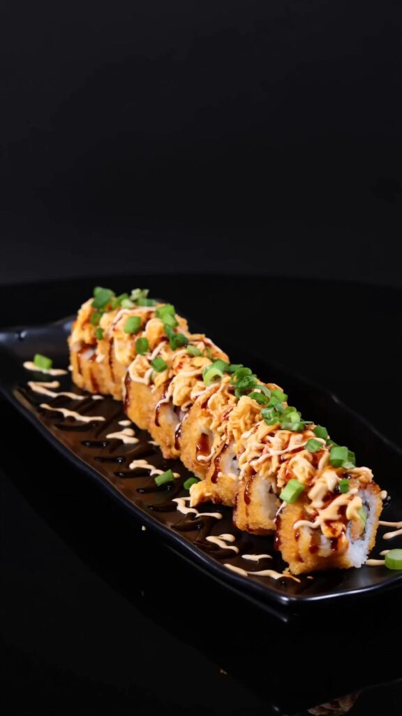 Lava Roll (8 pieces) - Premium Japanese Cuisine at Kingdom Sushi