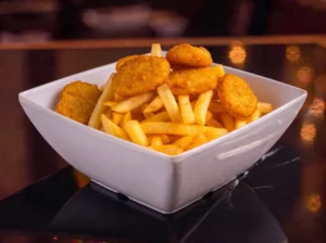 Nugget and French Fries