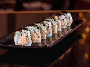 Salmon Skin Roll (8 pieces)