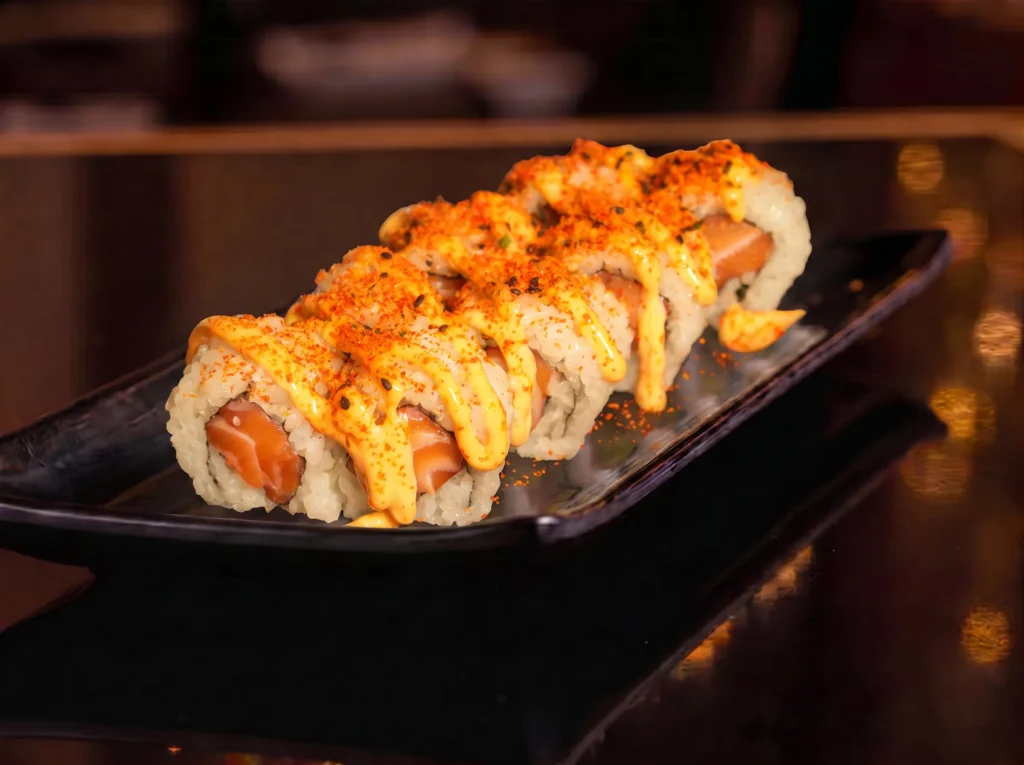 Spicy Salmon Roll - Premium Japanese Cuisine at Kingdom Sushi