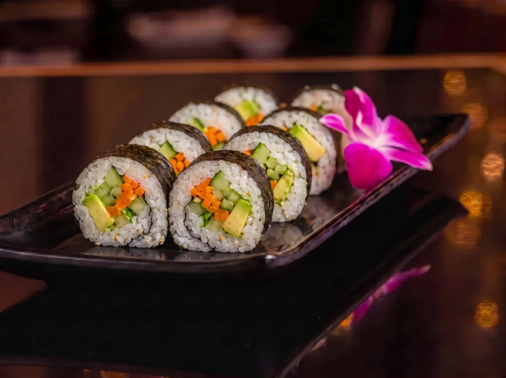 Veggie Roll (8 pieces) - Premium Japanese Cuisine at Kingdom Sushi