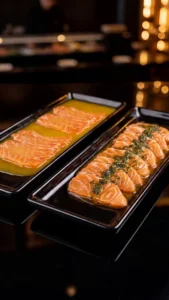 Salmon Carpaccio (16 pieces)