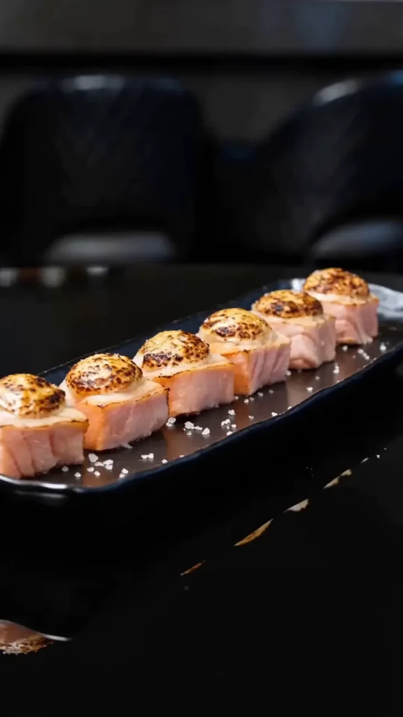 Truffle Salmon Bites - Premium Japanese Cuisine at Kingdom Sushi