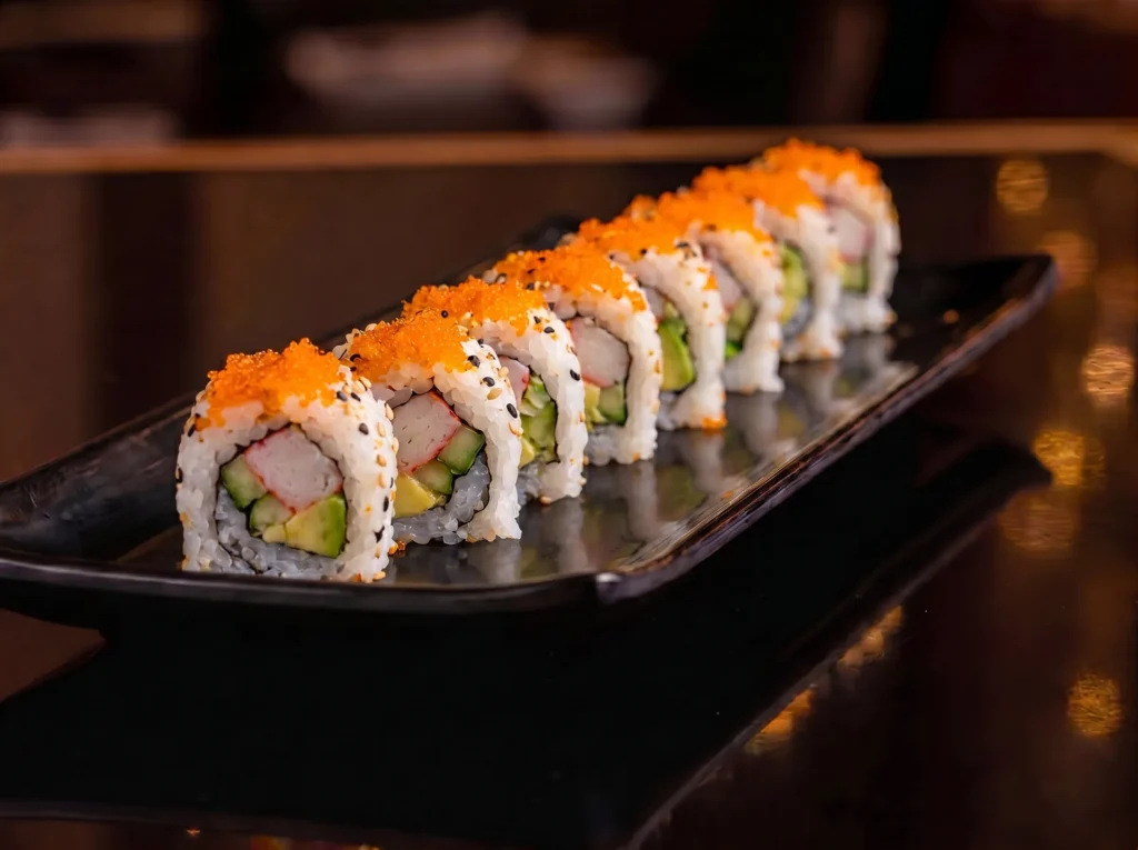 California Roll (8 pieces) - Premium Japanese Cuisine at Kingdom Sushi