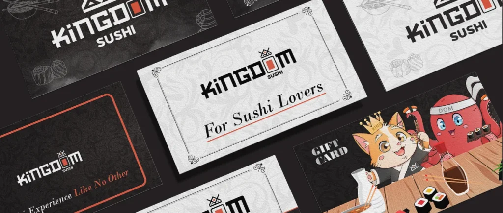 Kingdom Sushi Gift Card Collection