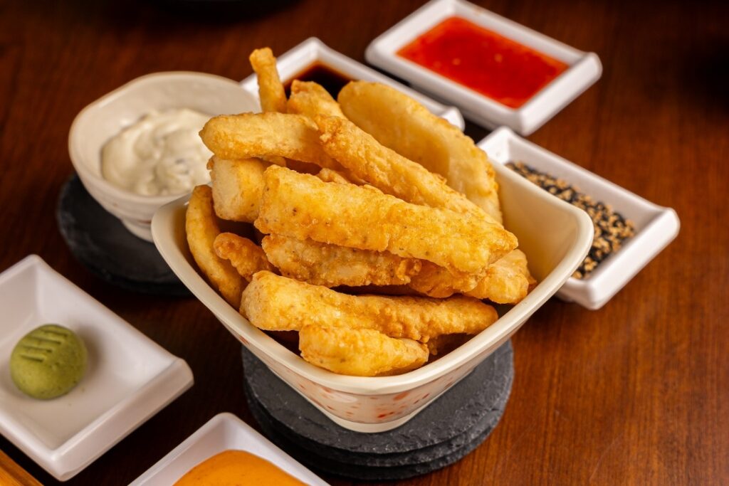 Tilapia Bites Rod - Premium Japanese Cuisine at Kingdom Sushi