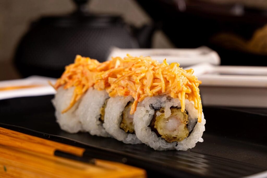 Shrimp Kani Roll Rod - Premium Japanese Cuisine at Kingdom Sushi