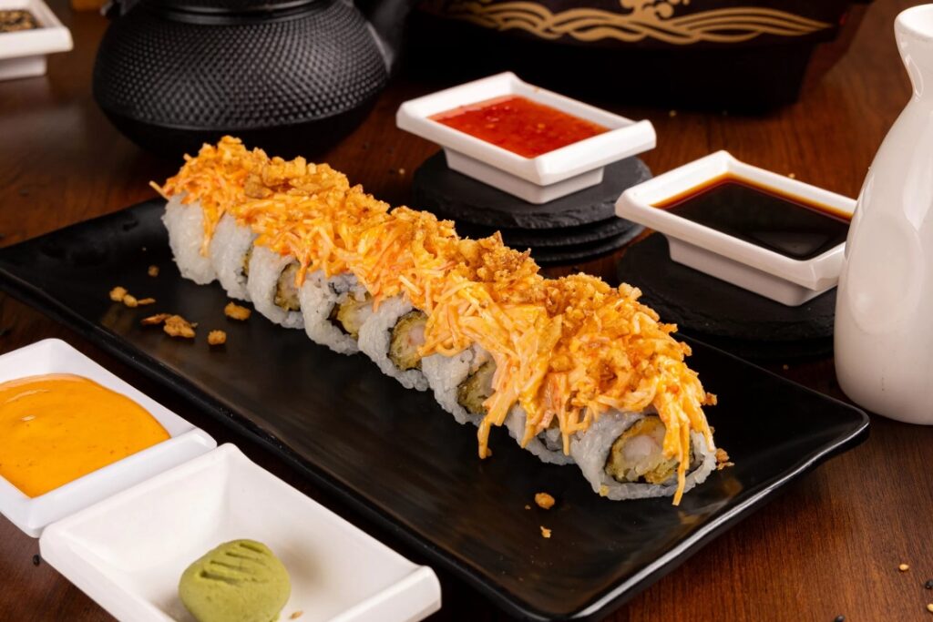 Shrimp Kani Roll A La Carte (8 pieces) - Premium Japanese Cuisine at Kingdom Sushi