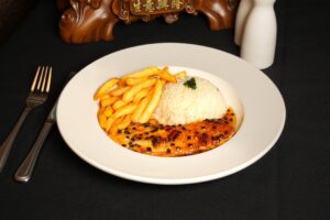 Tilapia Fillet & Passion Fruit Sauce