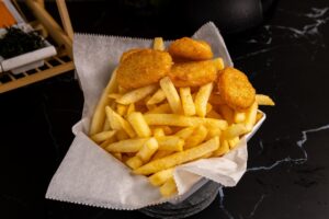 Nugget and French Fries