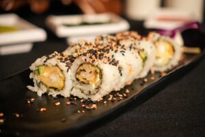 Philly Shrimp & Cucumber Roll