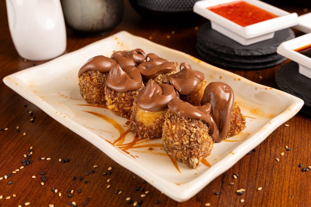 Fried Banana - Premium Japanese Cuisine at Kingdom Sushi