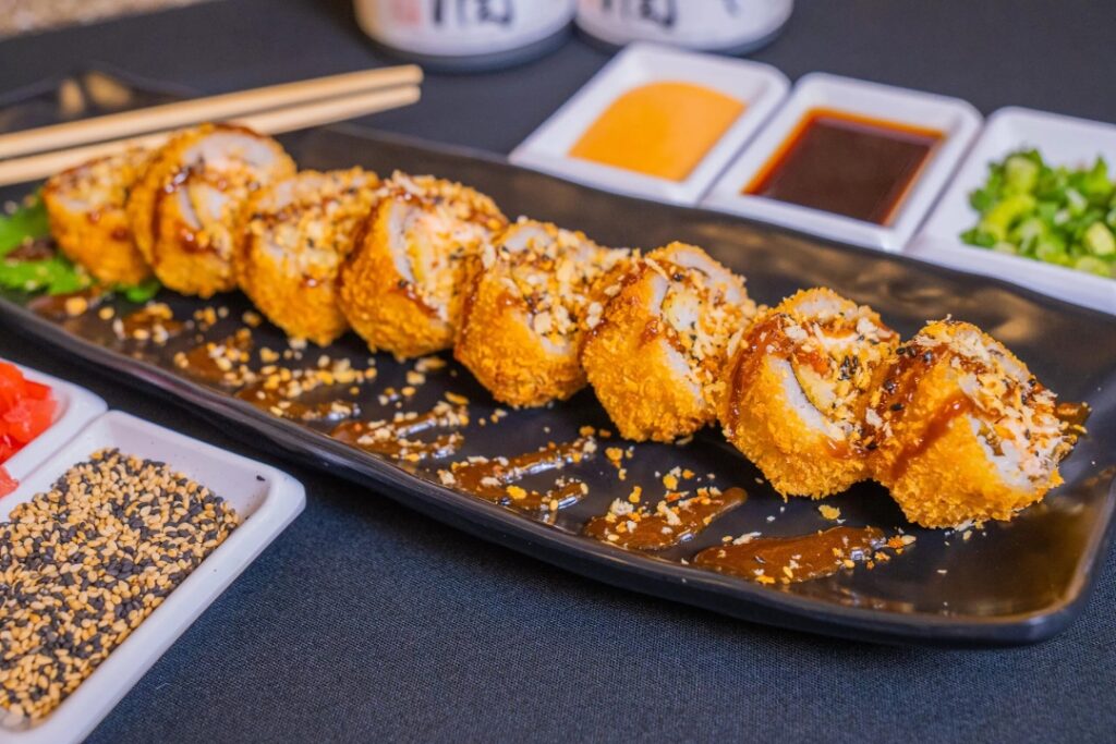 Samurai Tempura Roll Rod - Premium Japanese Cuisine at Kingdom Sushi